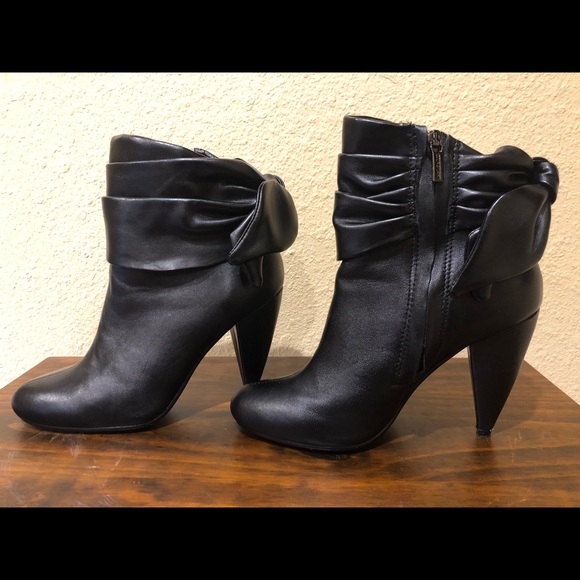 Colin Stuart black ankle booties size 7 - Picture 6 of 7